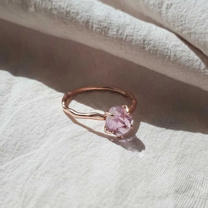 [14K Gold] Ryle Amethyst Ring