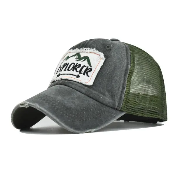 Summer Mesh Men Baseball Cap Women Snapback Caps Hats For Men Gorras Male Bone Sports Casquette Sun Women Baseball Hat Cap