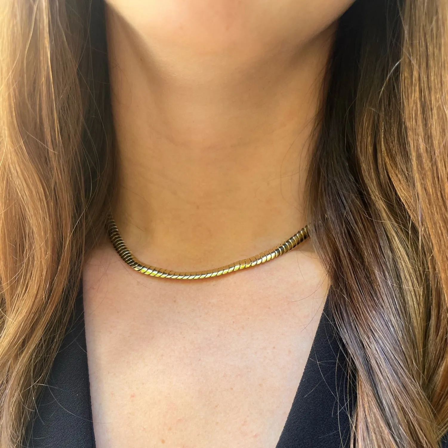 Thin Cobra Necklace